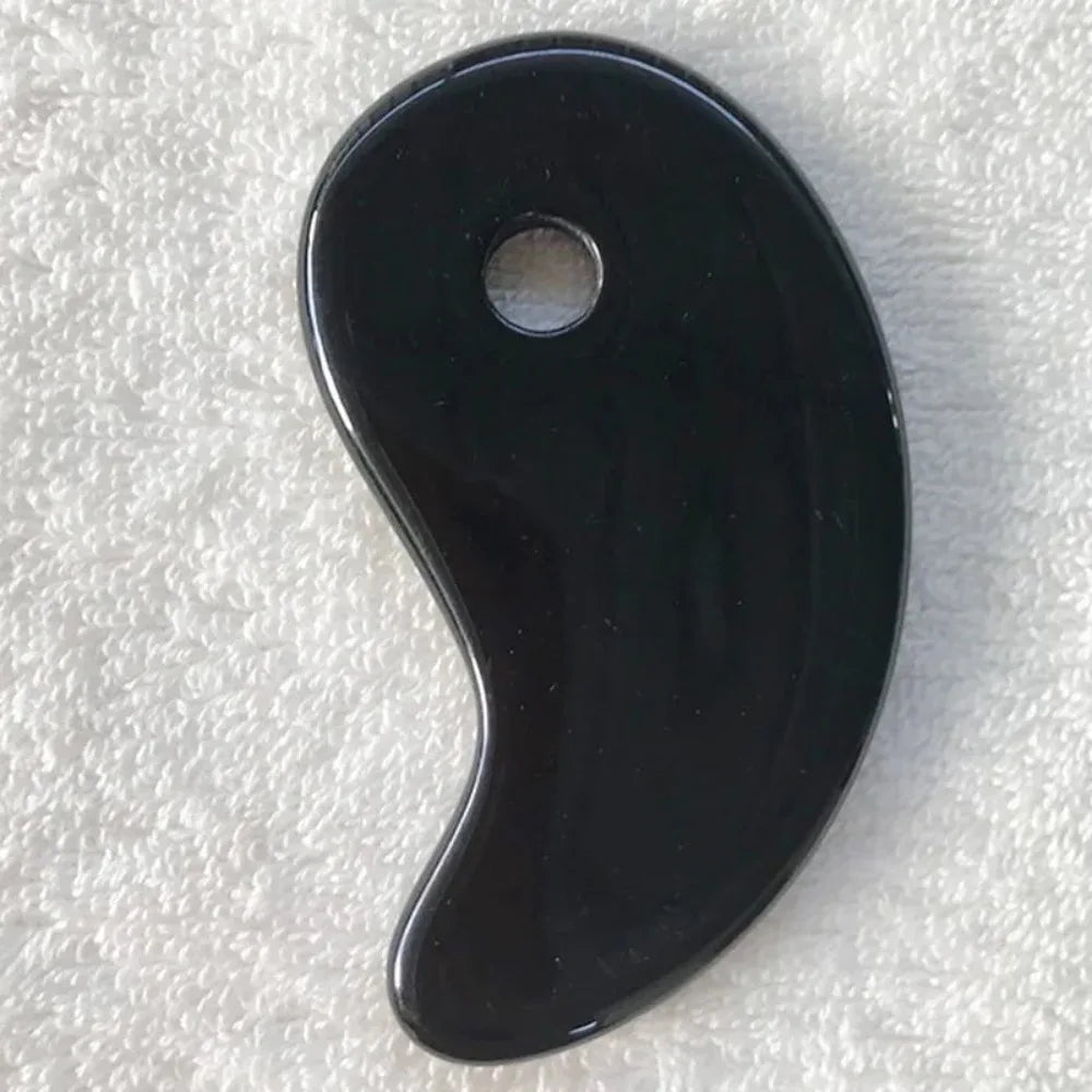 Gua Sha Massage Board for Face Rose Pink Guasha Plate Resin Face SPA Massager Scrapers Tools for Face Neck Back Body Relaxation